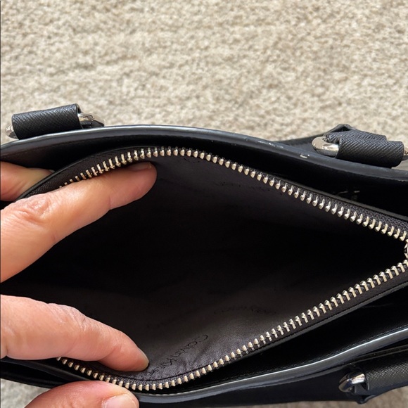 Calvin Klein Black Satchel Bag - Picture 2 of 8